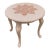 1970s Wood Mandala Table Hand Painted For Sale
