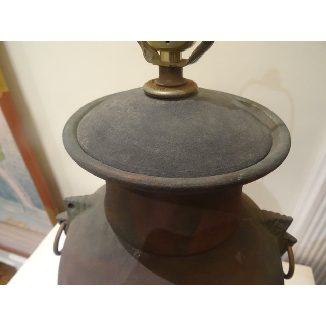Vintage Southwest Style Lamp For Sale - Image 4 of 8