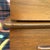 Wood United Mid Century Walnut and Brass Highboy Dresser For Sale - Image 7 of 12