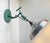 Scandinavian Industrial Green Wall Lamp, 1950s For Sale - Image 4 of 13