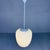 1950s Vintage School Hanging Lamp with White Opaline Glass Shade, 1950s For Sale - Image 5 of 17