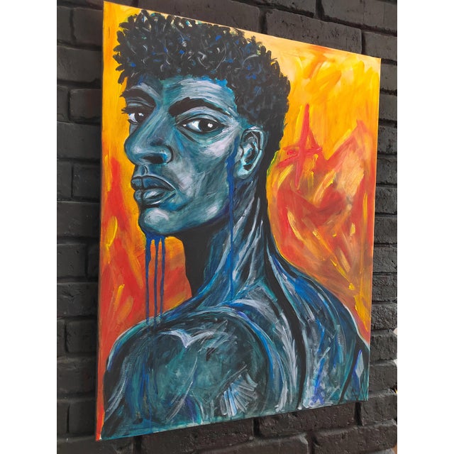 “Vidi” Size: 60 × 80 × 3.5 cm Materials: Acrylic on professional cotton canvas, 400 g/m², stretched on a wooden frame Year...