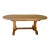 Vintage French Racetrack Oval Dining Table For Sale
