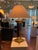 Late 20th Century Neoclassical Diamond Shaped Brass Table Lamp For Sale - Image 4 of 4