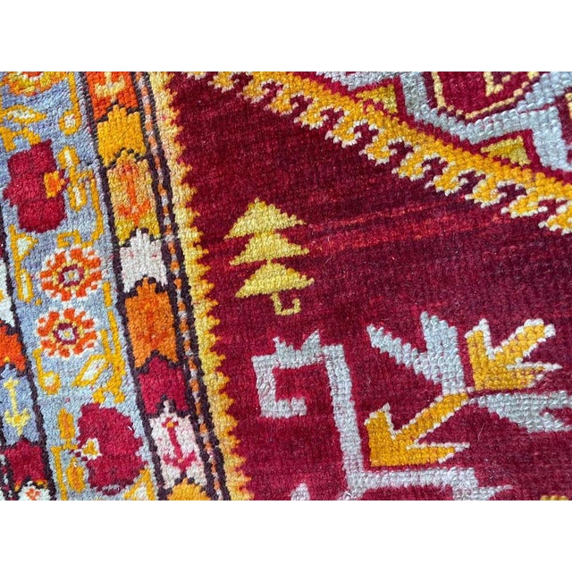 Textile Vintage Turkish Rug, 1920s For Sale - Image 7 of 14