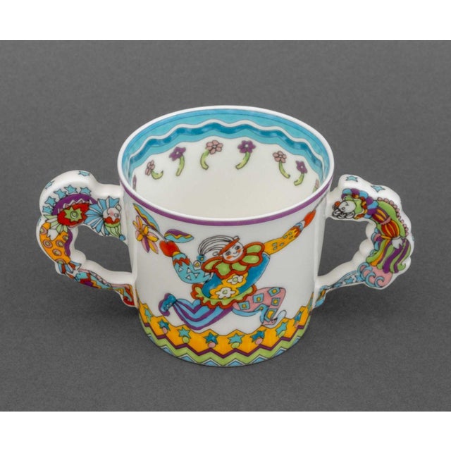 Three Gene Moore for Tiffany & Company Porcelain "Fantasy" Children's Tableware Service Set For Sale - Image 15 of 18