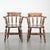Set of 2 Antique English Captain Chairs/ Side Chairs/ Office Chairs from the Early 19th Century, Set of x For Sale - Image 16 of 16