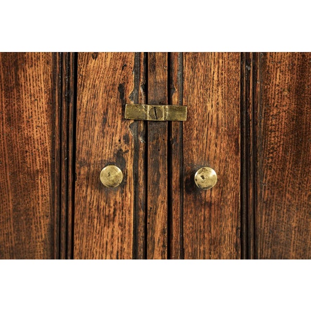 Antique George III Bench in Elm For Sale - Image 4 of 13