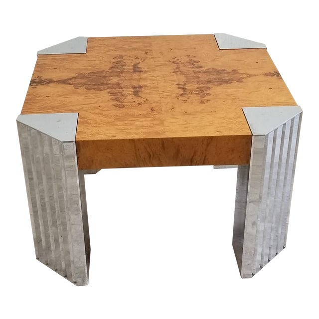 Burl Wood Coffee Table For Sale