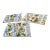 Contemporary Laura Ashley Style 3 Sets Table Mats and Napkins For Sale