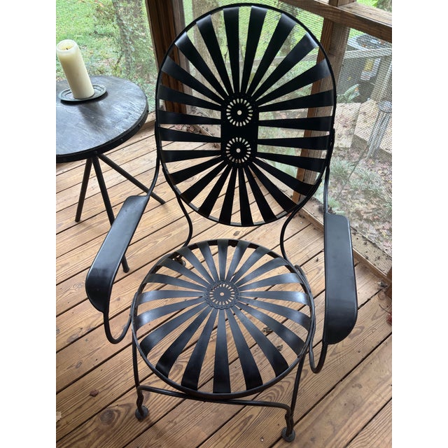 Francois Carre Oversized Coastal Lounge Chairs, Circa 1940 - A Pair For Sale - Image 9 of 12