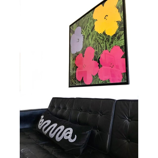 Andy Warhol Vintage Andy Warhol Estate Flowers Screen Print For Sale - Image 4 of 9