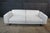 Late 20th Century Minimalist Modern Nabu Sofa in Sand Fabric With Geometric Accent Pillows Couch For Sale - Image 5 of 15