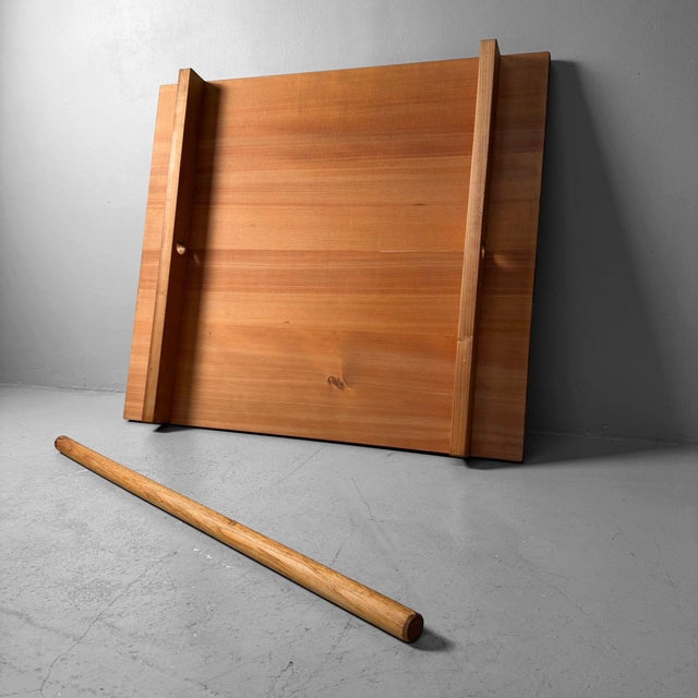 Large Japanese Wooden Manaita Cutting Board or Low Display Table, 1980s For Sale - Image 4 of 14