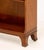 Arts and Crafts Walnut Open Bookcase For Sale - Image 4 of 9