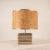 Discover this vintage table lamp of the 60s-70s, a real vintage design gem made with 18kt-plated metal elements planted in...