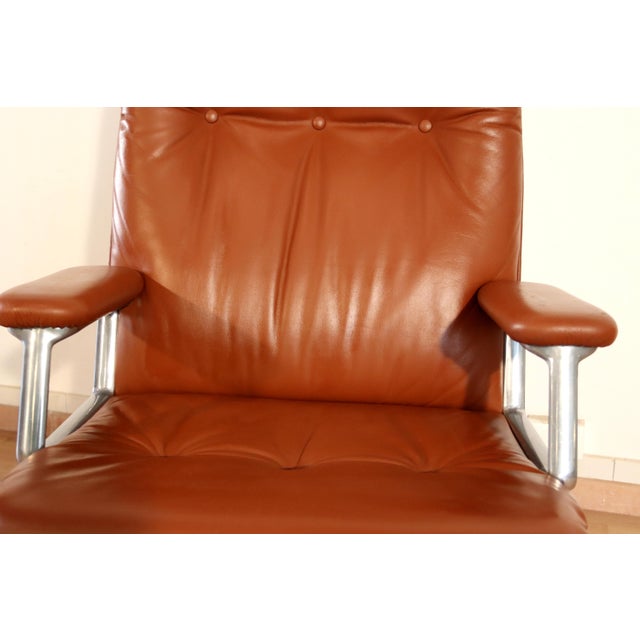 Vintage P126 Executive Office Chair by Osvaldo Borsani for Tecno, 1966 For Sale - Image 10 of 14