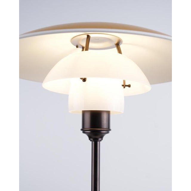 Model Ph 3½-2½ Table Lamp in Yellow Metal and Burnished Brass by Poul Henningsen for Louis Poulsen For Sale - Image 3 of 10