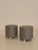 Wood Vintage Poufs in Textile, 1970s, Set of 2 For Sale - Image 7 of 11