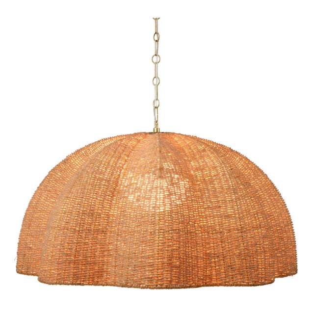 Jamie Young Rosemary Pendant, Large Natural For Sale - Image 4 of 8