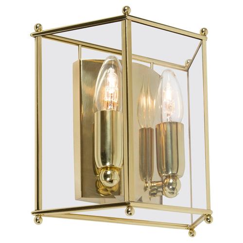 Small Glimminge Brushed Brass Wall Lamp from Konsthantverk For Sale - Image 6 of 6