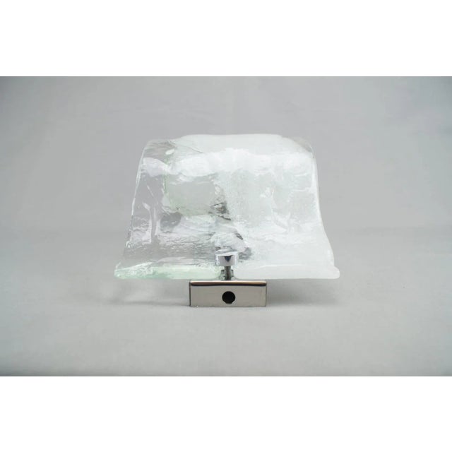 1960s Large Murano Glass Sconce from Vetri Murano, 1960s For Sale - Image 5 of 12