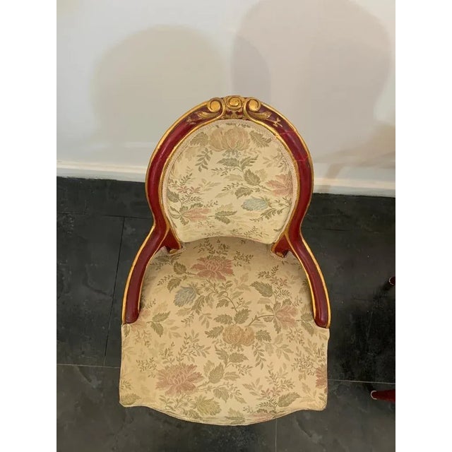 1920s Art Deco Lacquered Tea Chairs, Set of 4 For Sale - Image 5 of 14