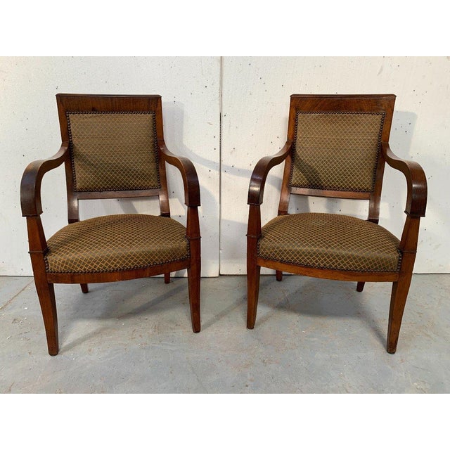 Antique Mahogany Chairs, 1800s, Set of 6 For Sale - Image 3 of 14