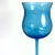 Vintage Ultramarine Glass Stemware Curation - Group of 5 For Sale - Image 11 of 18