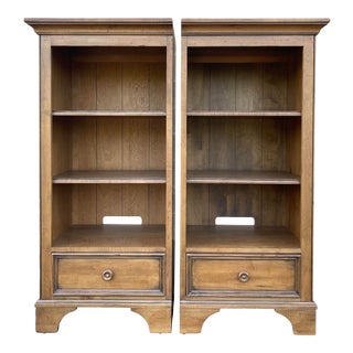 Ethan Allen New Country Bookcases - a Pair For Sale