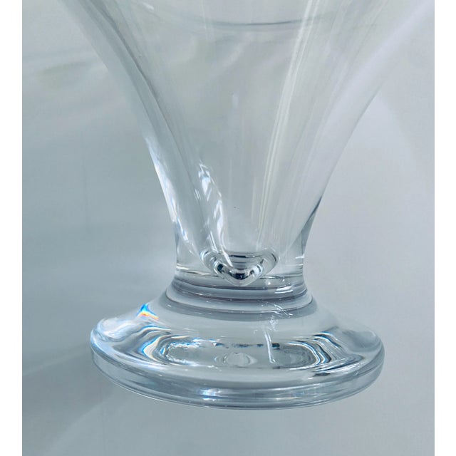 1990s Waterford Crystal Centerpiece Vase By John Rocha For Sale - Image 4 of 9