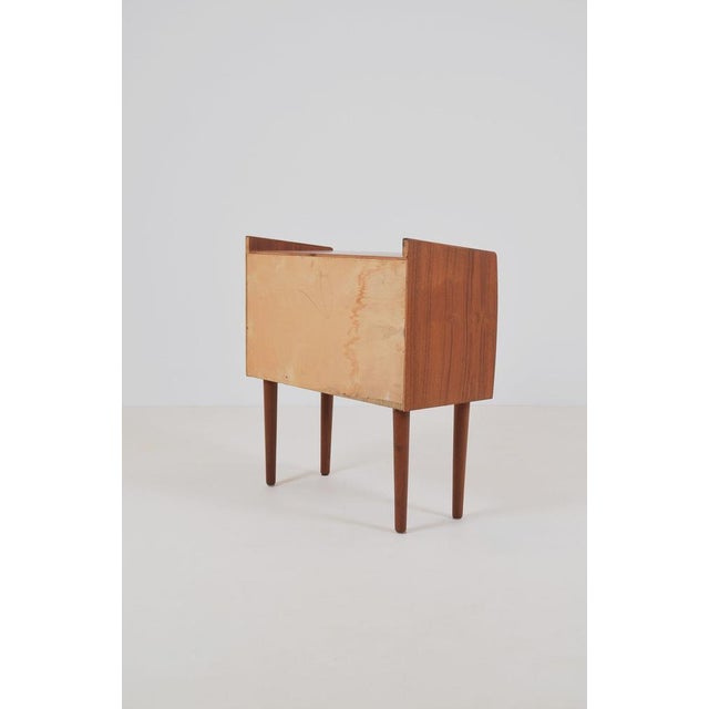 1960s Danish Teak Chest of Drawers with Three Drawers, 1960s For Sale - Image 5 of 7
