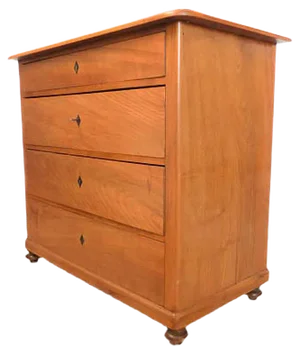 Antique Biedermeier Chest of 4 Drawers