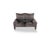 We are offering a beautiful gray Maralunga two-seater sofa in velvet/corduroy fabric by Cassina for sale. Designed by Vico...