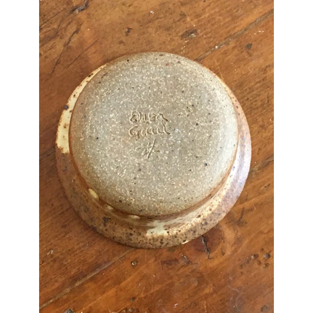 70s Elisa Gaul Mid Century Modern Studio Ceramic Vessel For Sale - Image 6 of 8