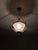 1960s French Brass & Etched Glass Bowl Pendant Light - Restored For Sale - Image 18 of 18