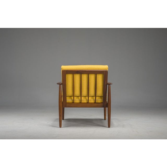 Brown Mid-Century Modern Lounge Chair, 1960s For Sale - Image 8 of 14