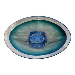 Kosta Boda Vision Blue Bowl For Sale