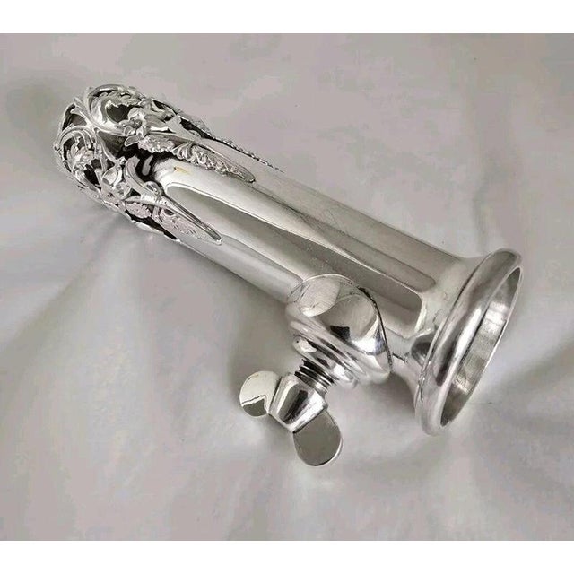 Sterling Silver Bouquet Holder for Wedding Flowers, 2003 For Sale - Image 13 of 17