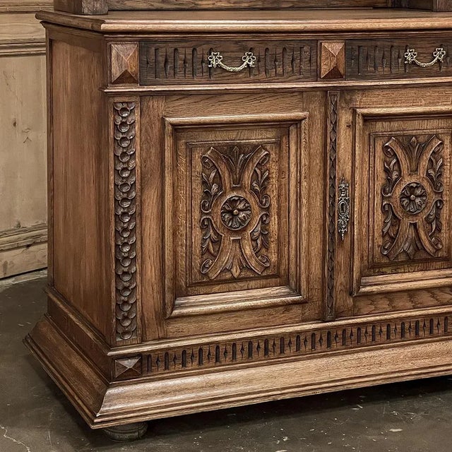 19th Century French Neoclassical Open Bookcase For Sale - Image 11 of 15