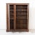 French 19th Century French Louis Philippe Style Walnut Bibliotheque or Bookcase For Sale - Image 3 of 13