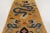 1940s Antique Chinese Ningxia Pillar Runner With Golden Celestial Dragons - Rug & Kilim For Sale - Image 5 of 13