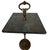 French Country Antique Patinated Gilt Cast Iron Marble Top Drink Table For Sale - Image 3 of 9