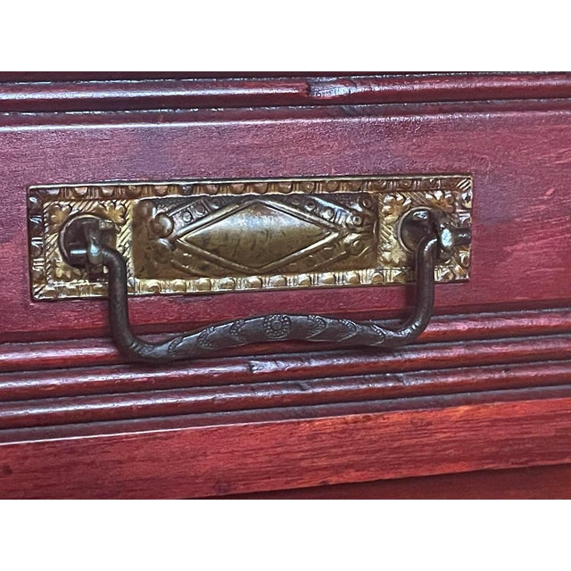 Victorian Eastlake Barrel Top Desk C. 1870 For Sale - Image 18 of 18