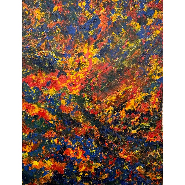 Its Own Journey I, Contemporary Abstract Acrylic Painting by Howard Ziff For Sale