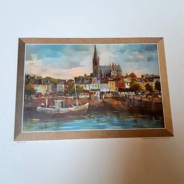 Vintage Cityscape Prints From Ireland Set of 2 Chairish