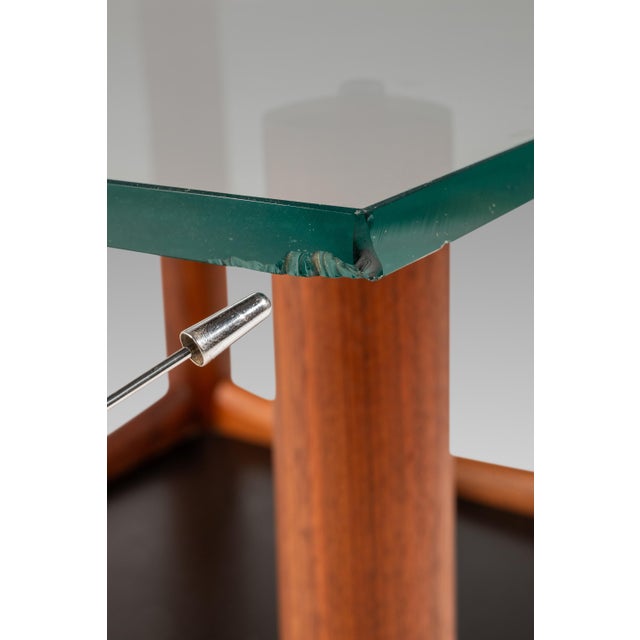 Set of Two (2) Tubular Glass-Top End Tables After Adrian Pearsall for Craft Associates, C. 1960s For Sale - Image 15 of 18