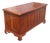 Mid-20th Century American Colonial Revival Solid Wood Paneled Blanket Chest For Sale
