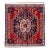 Pasargad Square Hand Knotted Shiraz Rug For Sale