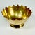 Brass Vintage Hollywood Regency Art Deco Brass Crown Bowl After Mottahedeh For Sale - Image 8 of 10